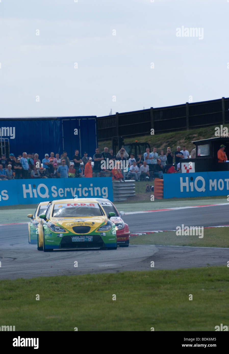 Touring Cars Racing a Snetterton Foto Stock