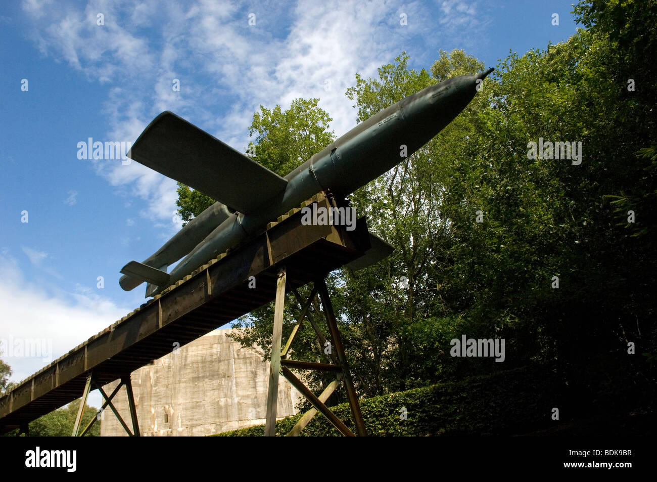 V-1 battenti Doodlebug bomba Foto Stock