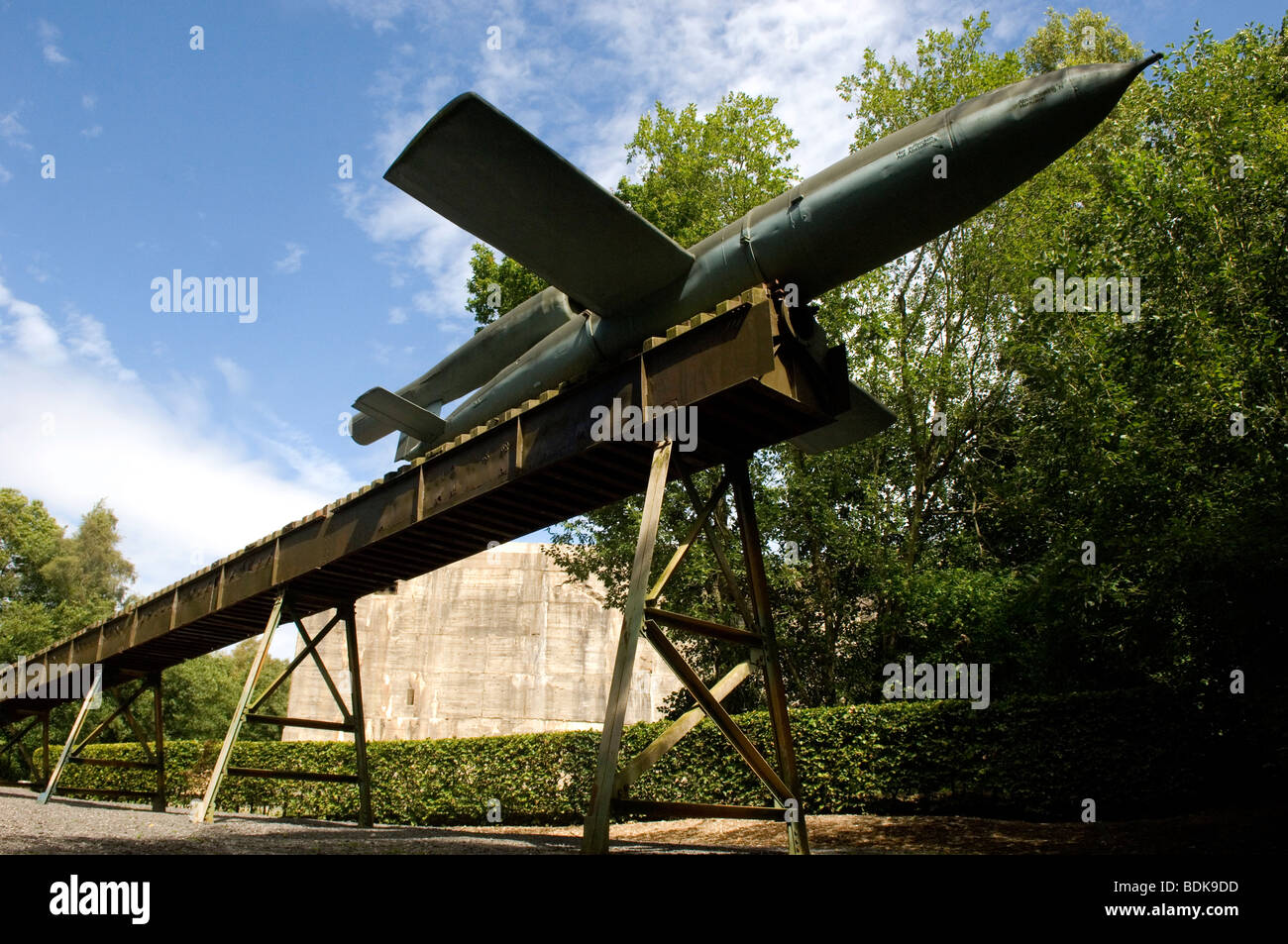 V-1 battenti Doodlebug bomba Foto Stock