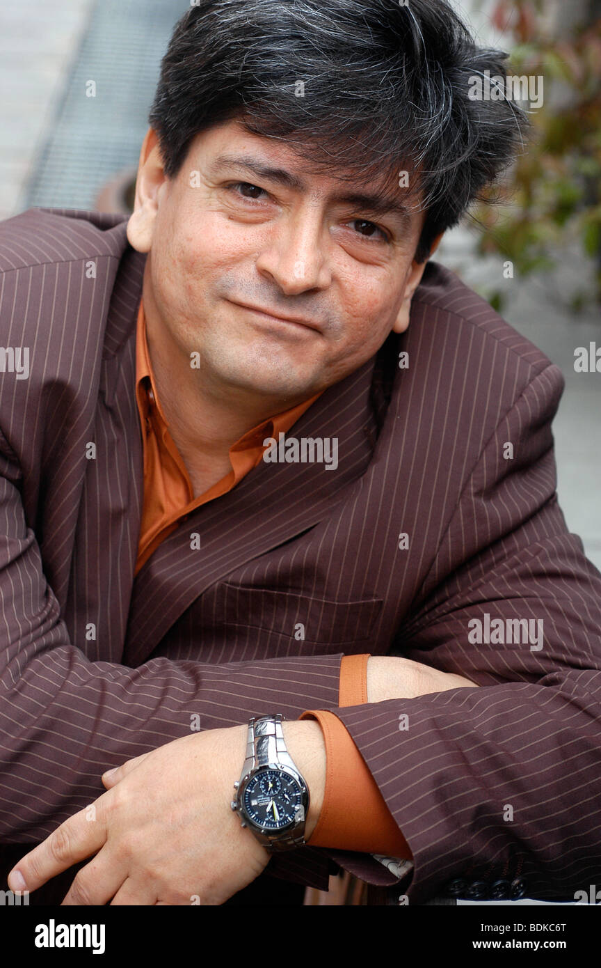 Mauricio Electorat, poeta cileno. Foto Stock