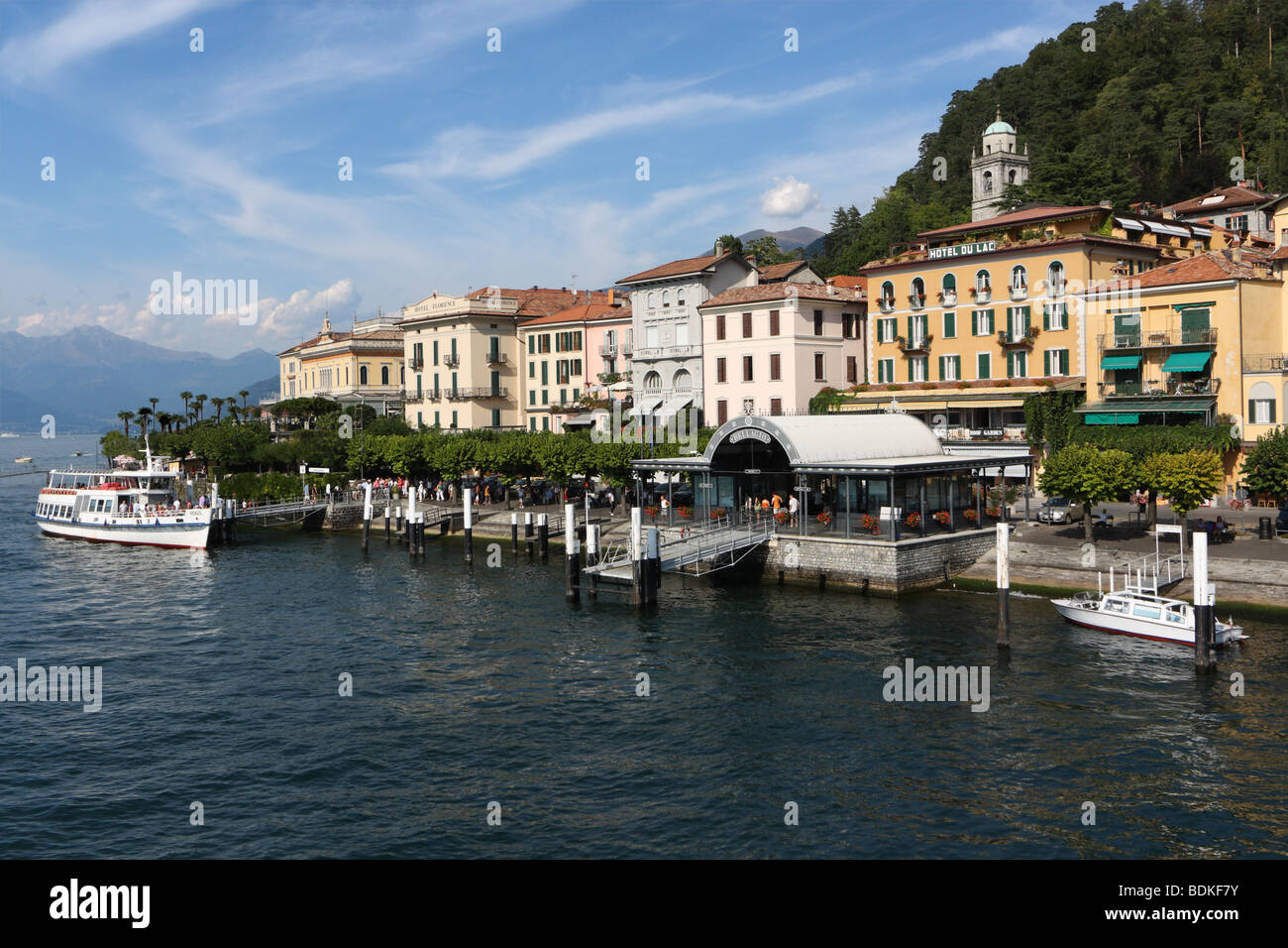 Bellagio, Lago di Como, Lombardia, Italia Foto Stock