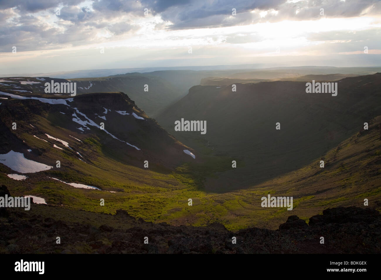 Steens paesaggio di montagna Foto Stock