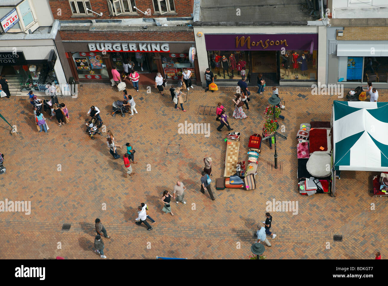 Bromley High Street, Londra, Kent, Inghilterra, Regno Unito. Foto Stock