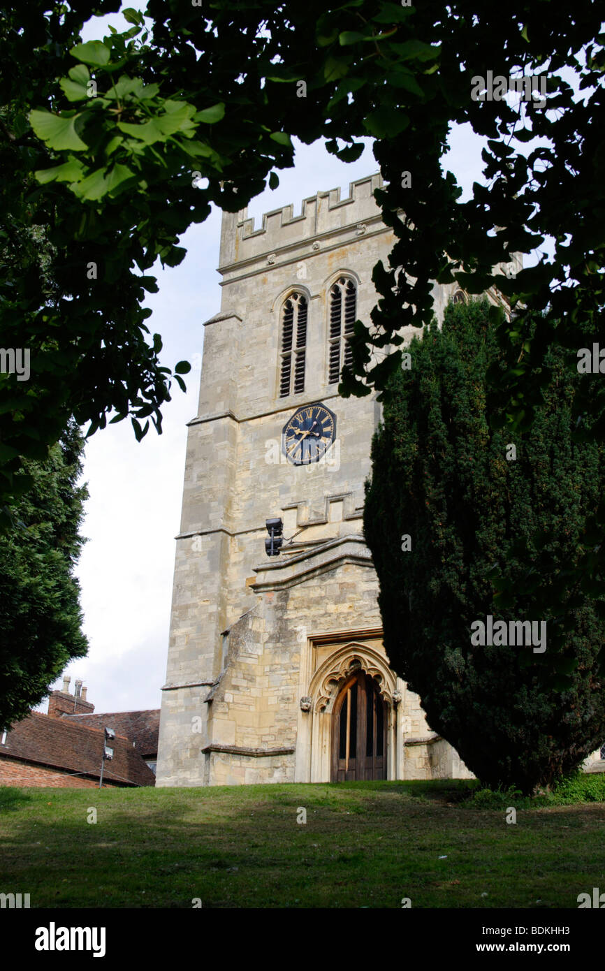 Chiesa in Newport Pagnell , Buckinghamshire , Inghilterra , REGNO UNITO Foto Stock