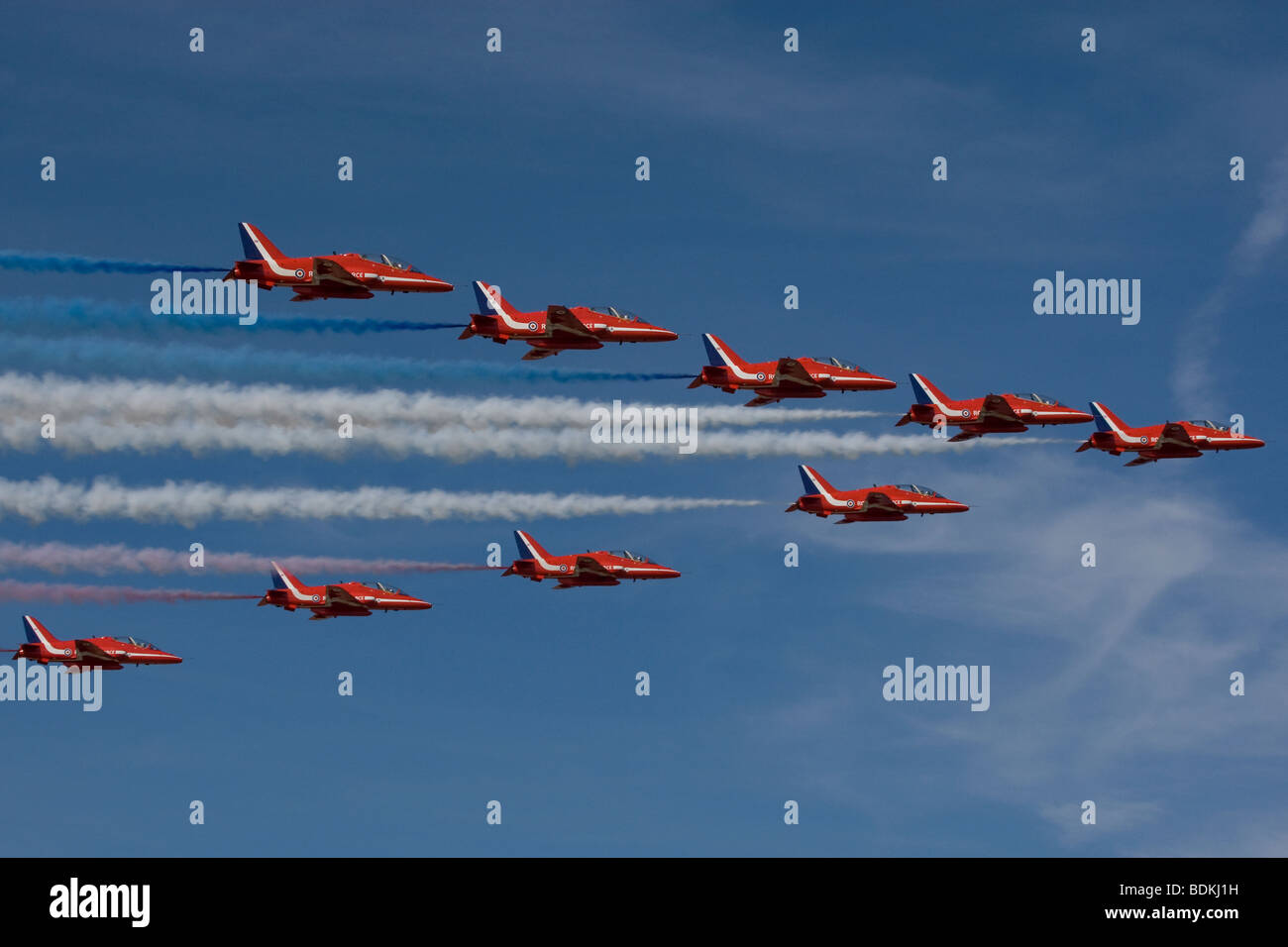 Le frecce rosse display 2009 Foto Stock