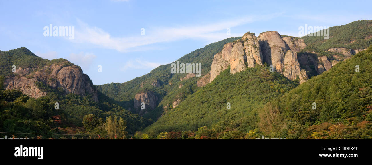 Juwangsan National Park, Corea del Sud Foto Stock