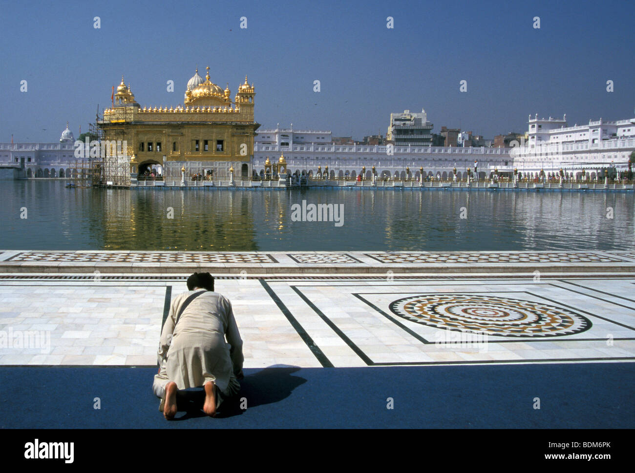 India, Punjab, tempio dorato, Amritsar Foto Stock