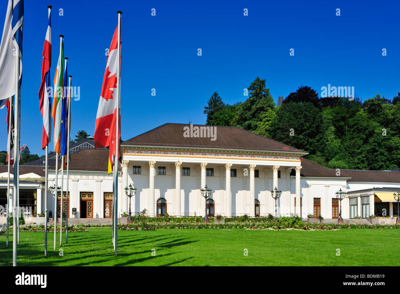 Kurhaus spa hotel, Baden-Baden, Foresta Nera, Baden-Wuerttemberg, Germania, Europa Foto Stock