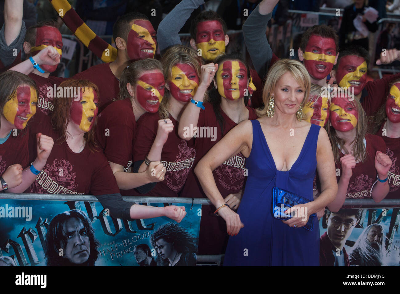 Harry Potter e il principe mezzosangue London premier Foto Stock