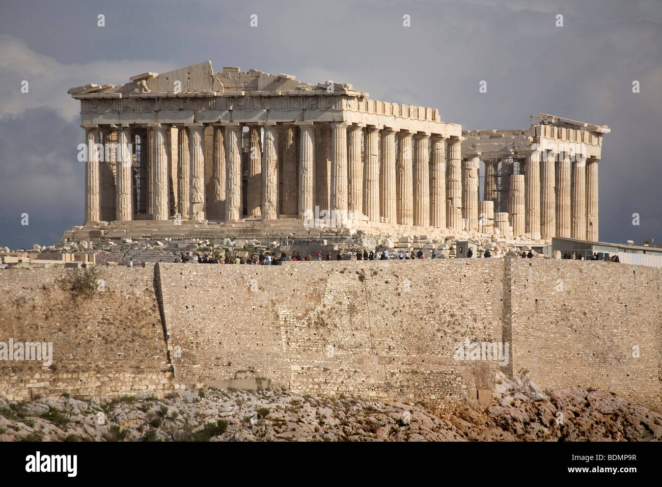 Athen, Akropolis, il Partenone Foto Stock