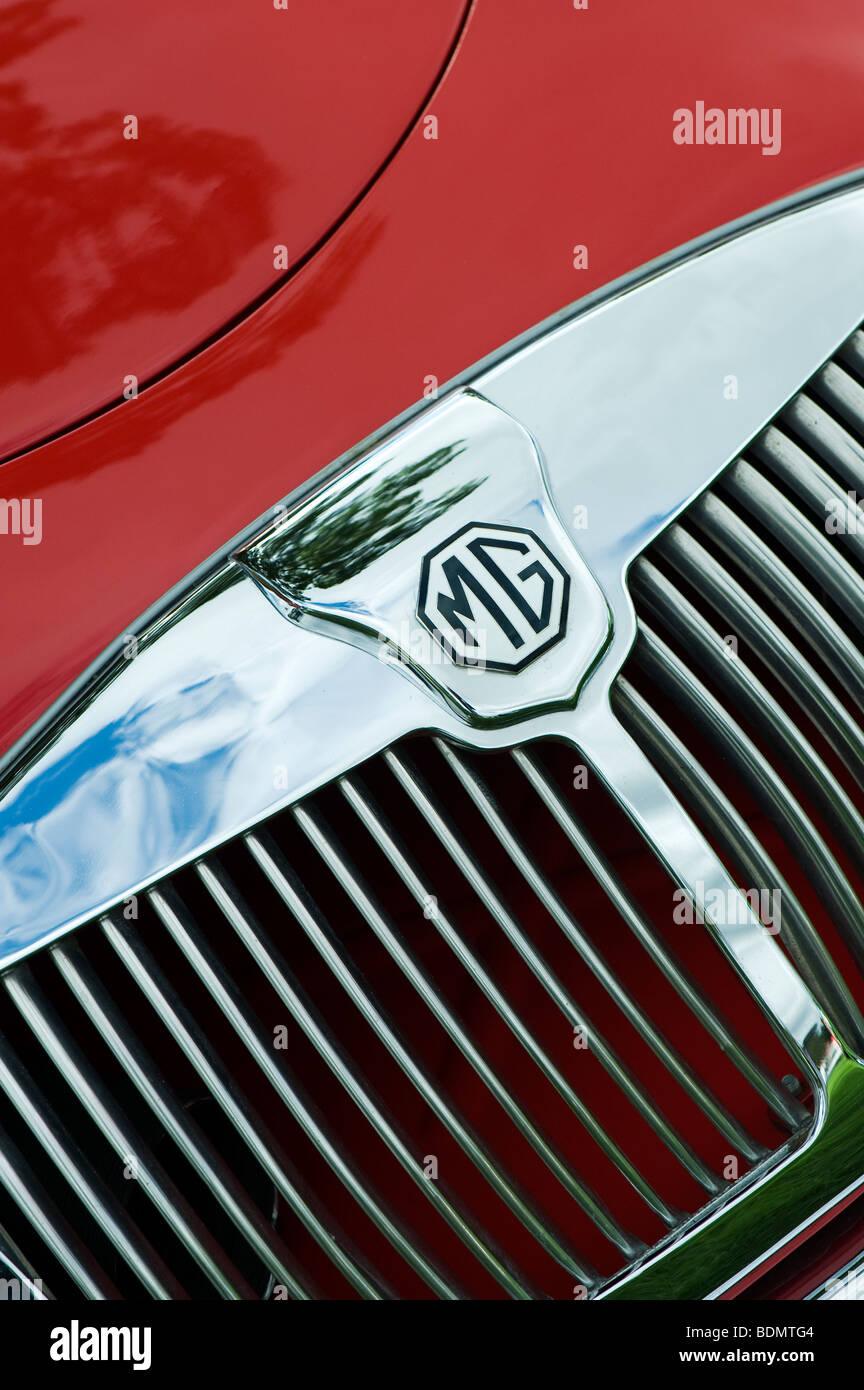 MG MGA 1600 roadster, classic british auto Foto Stock