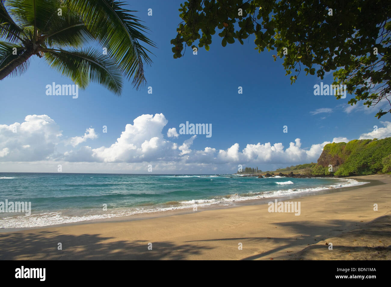 Hamoa Beach, Maui, STATI UNITI D'AMERICA Foto Stock