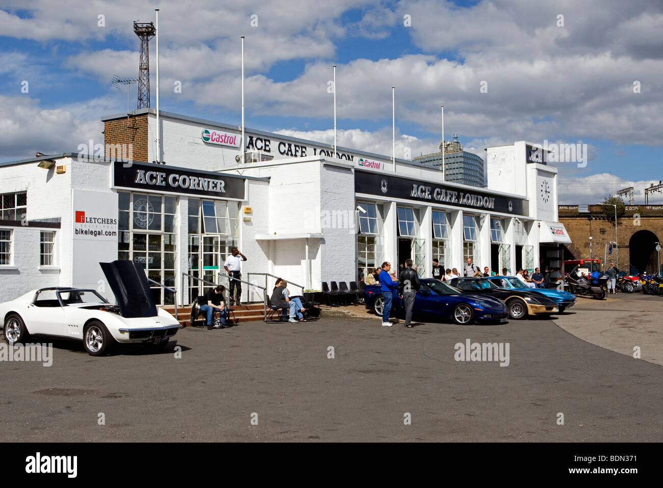 ACE Cafe London Foto Stock