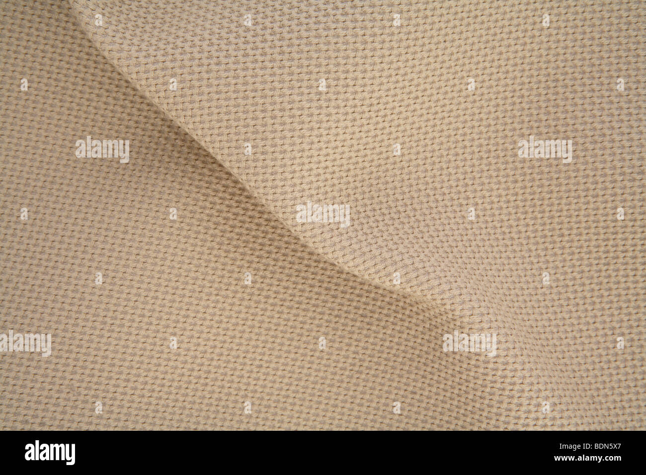 Off bianco tessuto jacquard Foto Stock