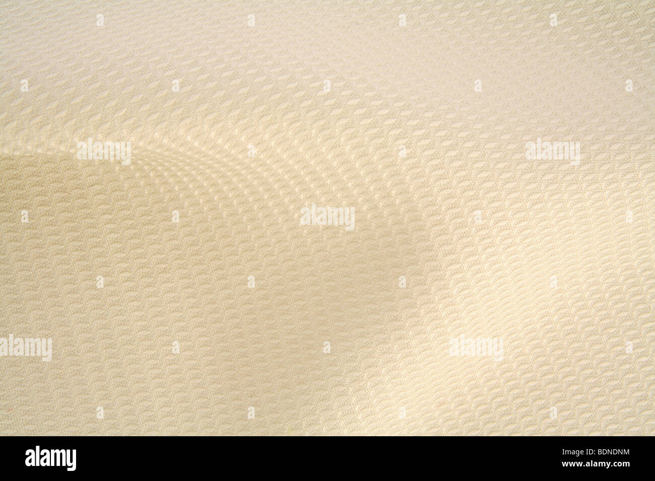 Off bianco tessuto jacquard Foto Stock