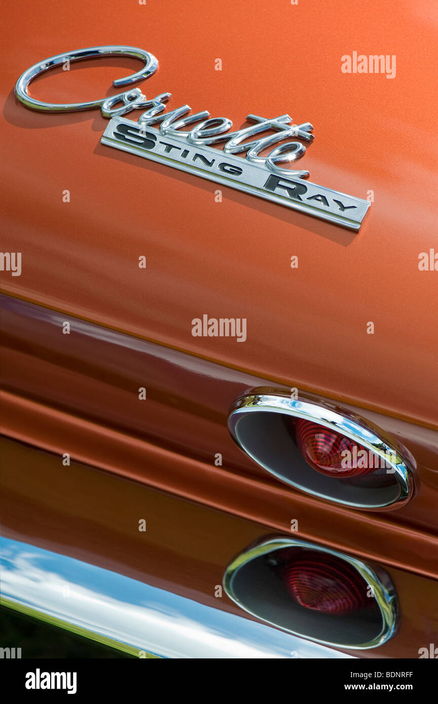 Chevrolet Corvette stingray, Classic American sports car Foto Stock