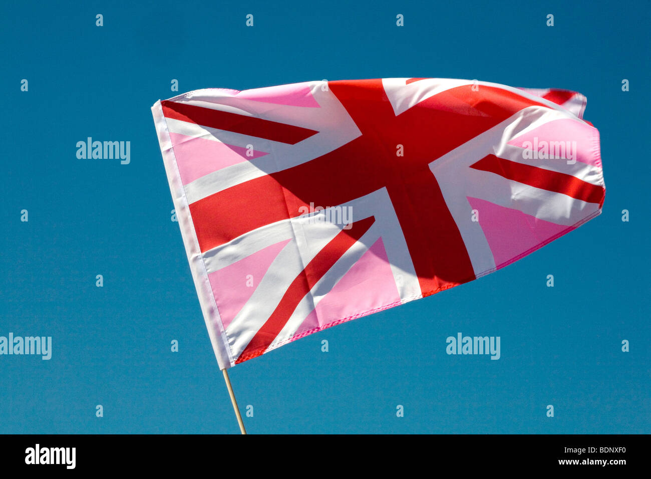 Gay Pride bandiera al Brighton Gay Pride Festival in Brighton Foto Stock