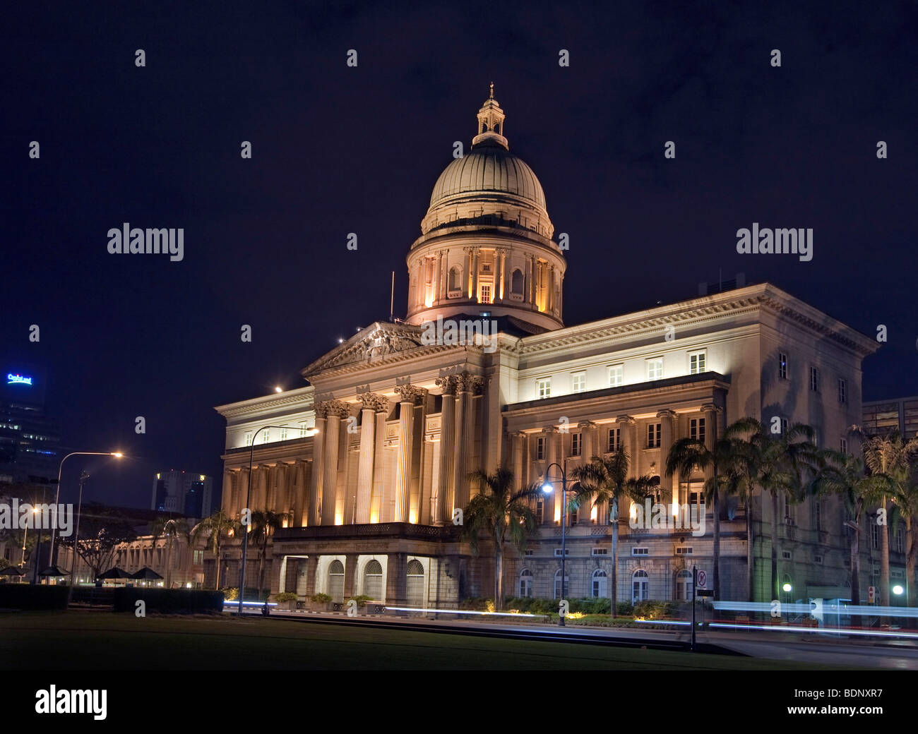 La vecchia corte suprema, Singapore, Sud-est asiatico Foto Stock