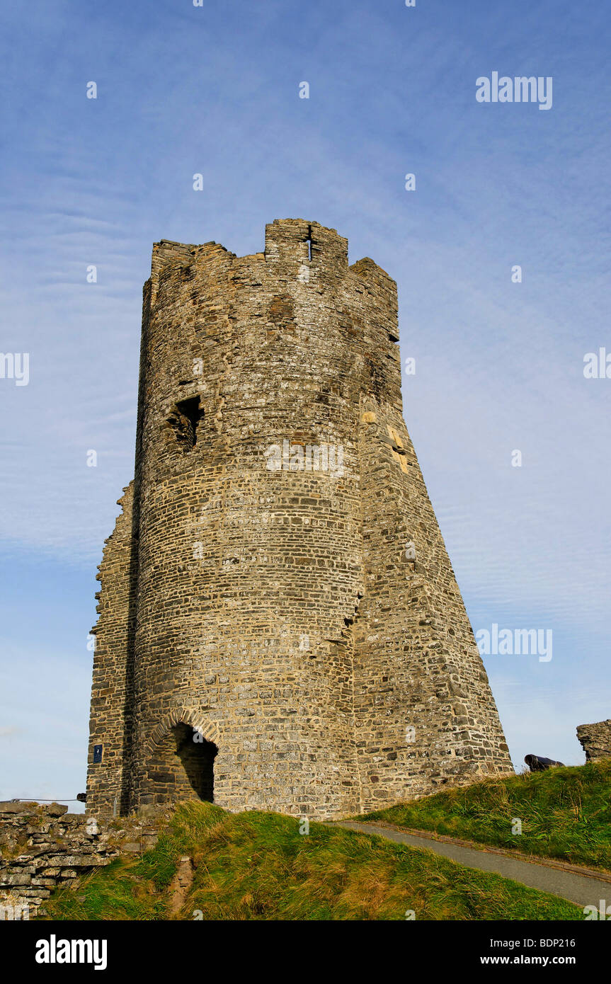 Aberystwyth Castle, Foto Stock
