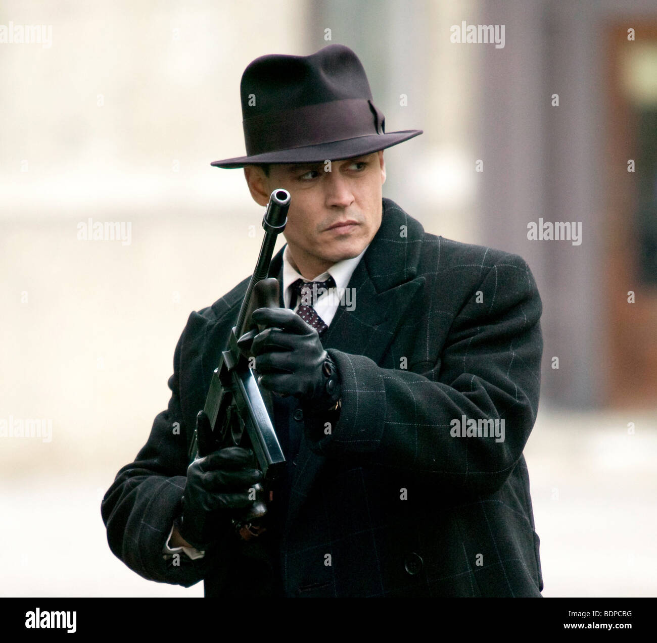 Public Enemies Anno : 2009 Direttore : Michael Mann Johnny Depp Foto Stock