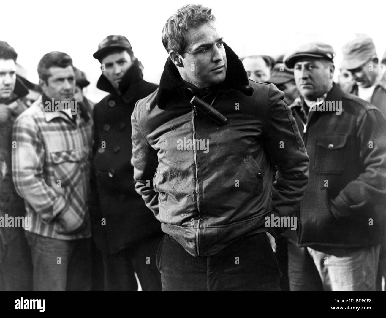 Sul lungomare Anno : 1954 Direttore : Elia Kazan Marlon Brando Foto Stock