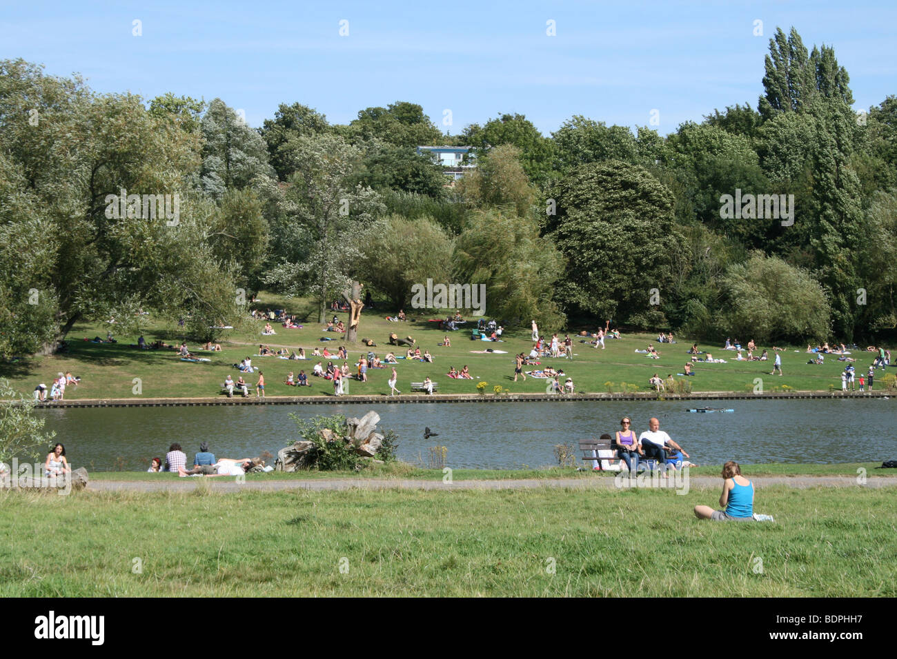 Hampstead Heath / Highgate stagni 2 Foto Stock