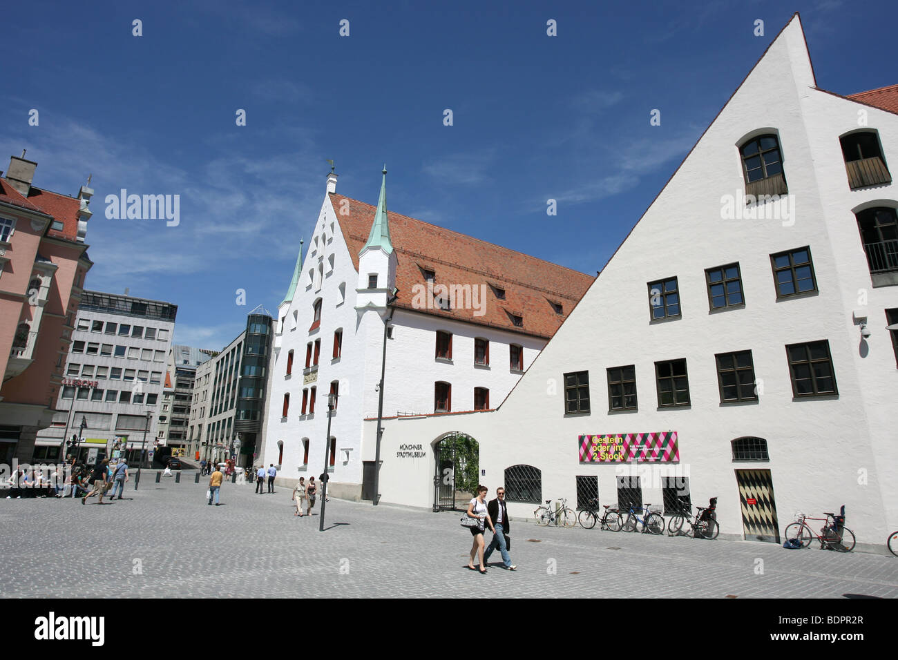 Münchner Stadtmuseum a Monaco di Baviera, Germania Foto Stock