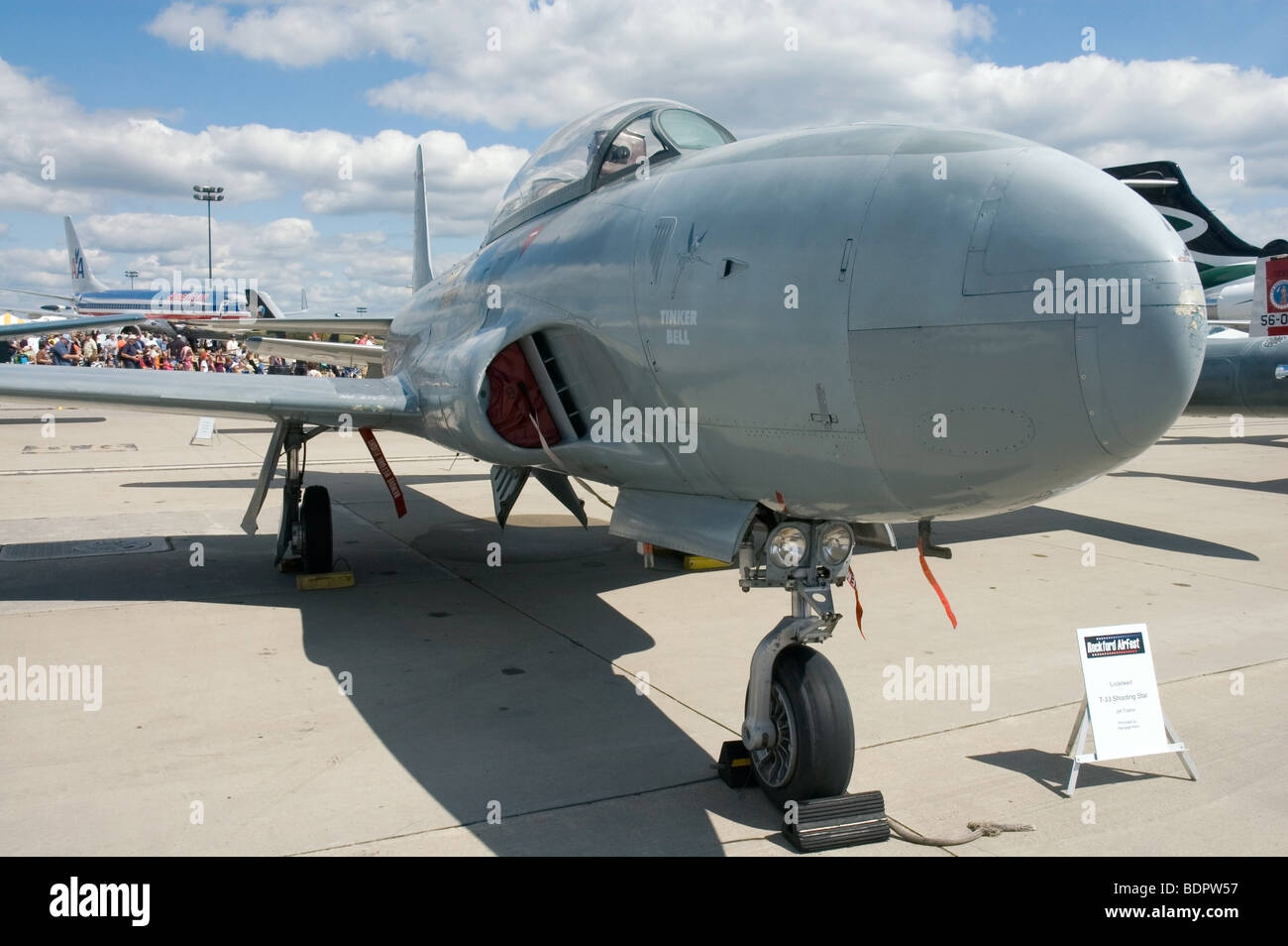 Jet da combattimento a Air Show Foto Stock
