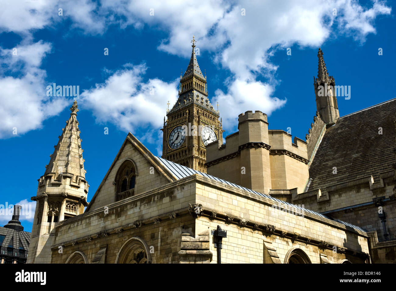 Il Big Ben e il Parlamento a Londra. Foto Stock