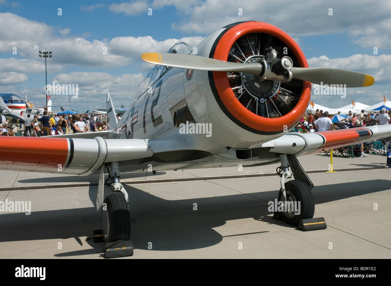 Aereo da combattimento a Air Show Foto Stock