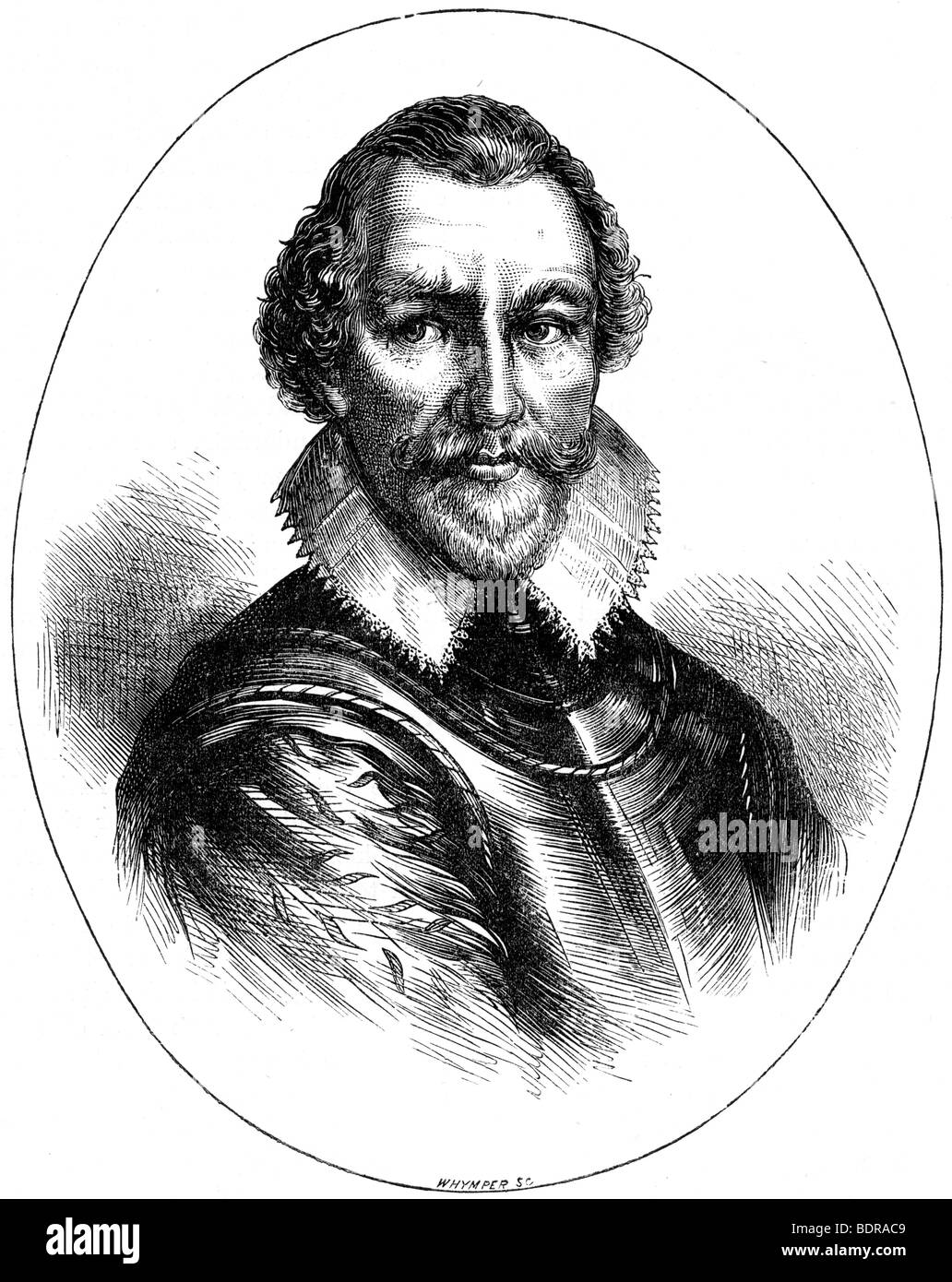 Martin Frobisher, inglese del secolo XVI navigator, c1880.Artista: Whymper Foto Stock