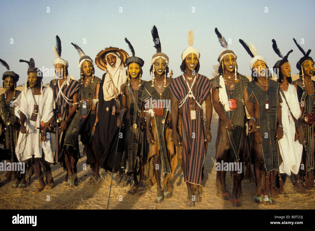 Niger, gerewol, circostante di abalak Foto Stock