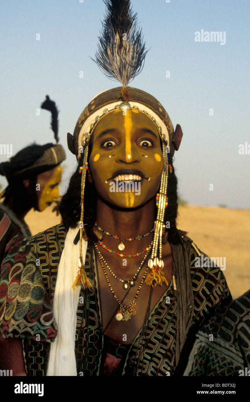 Niger, gerewol, circostante di abalak Foto Stock