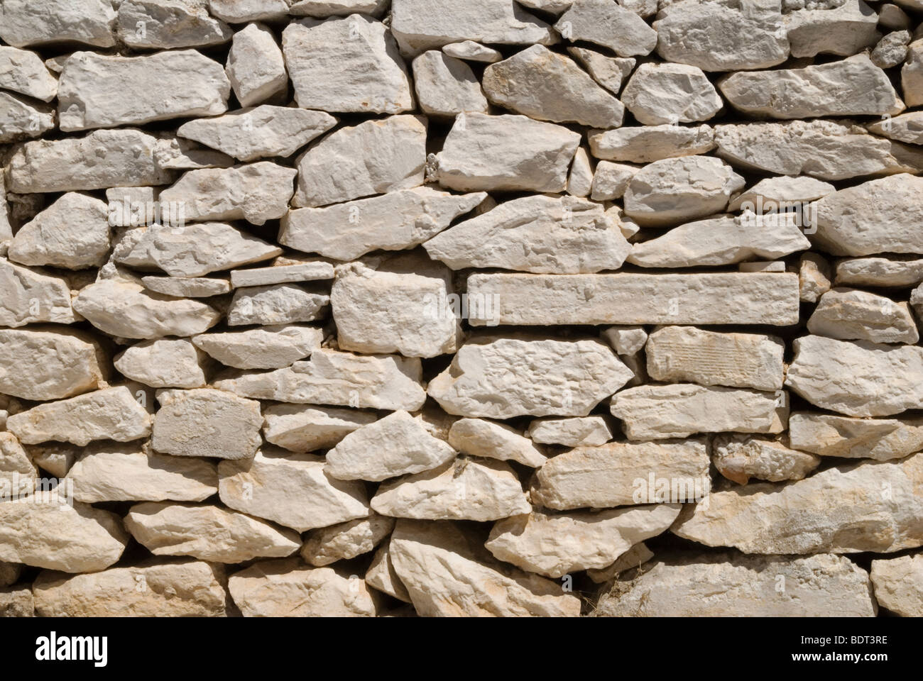 Muro di pietra astratta di pattern Foto Stock