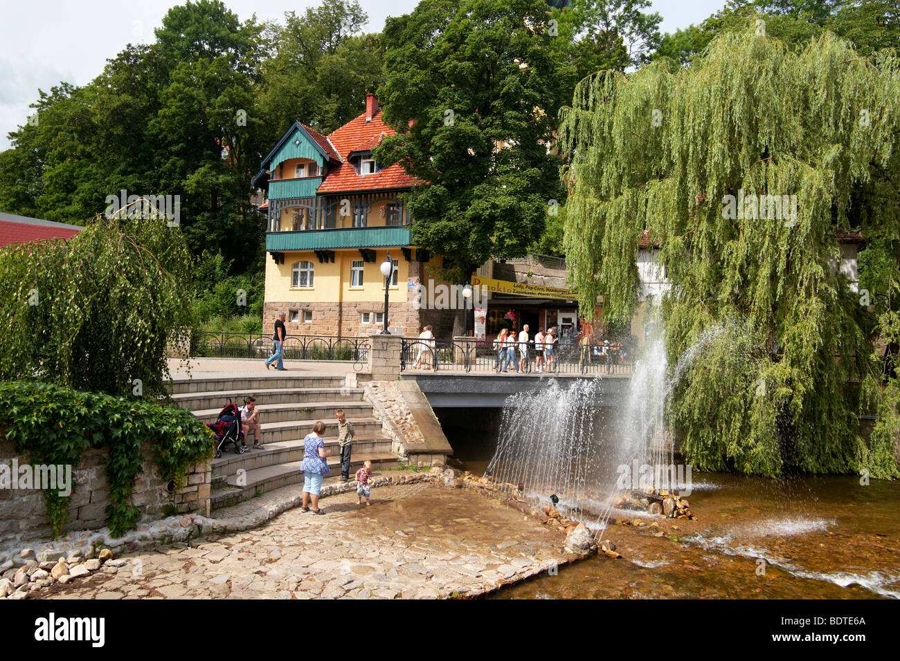 Polanica Zdroj, Polonia Foto Stock