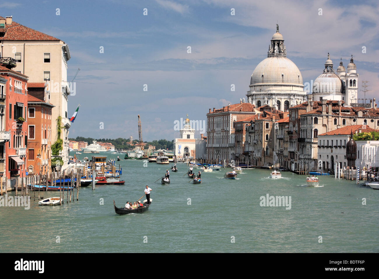 Grand Canal, Venezia, Italia Foto Stock