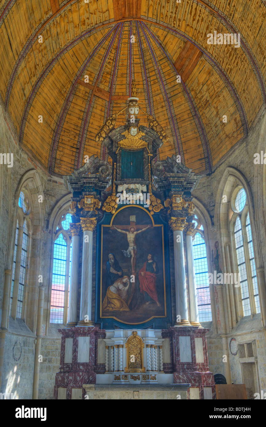 Chiesa di Sint-Truiden beghinaggio, pala, Belgio Foto Stock