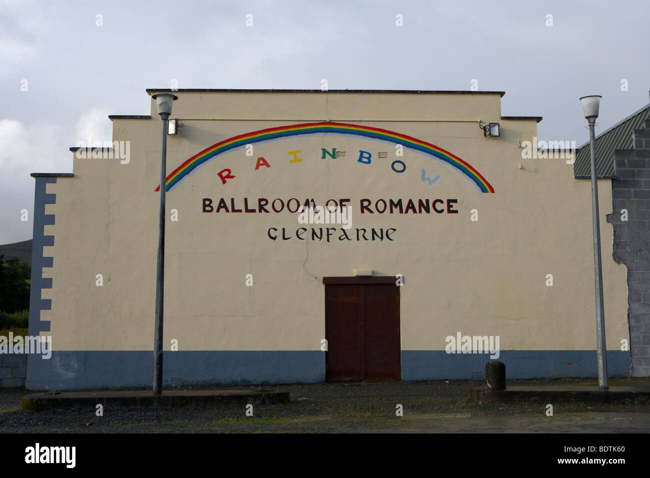 L'Arcobaleno sala da ballo del romanticismo in Glenfarne county leitrim Repubblica di Irlanda Foto Stock
