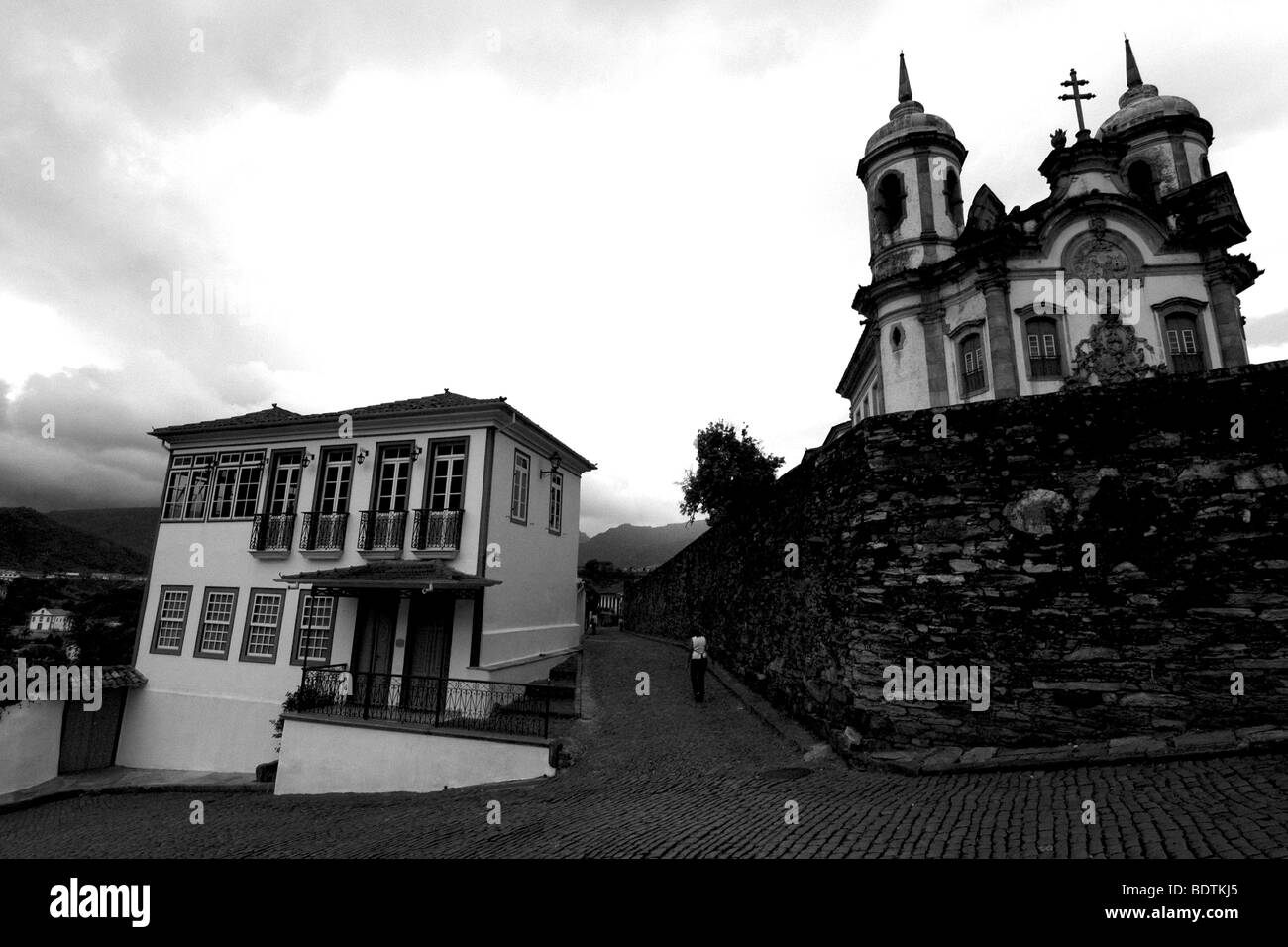 La Chiesa di San Francisco, Ouro Preto, Minas Gerais, Brasile Foto Stock