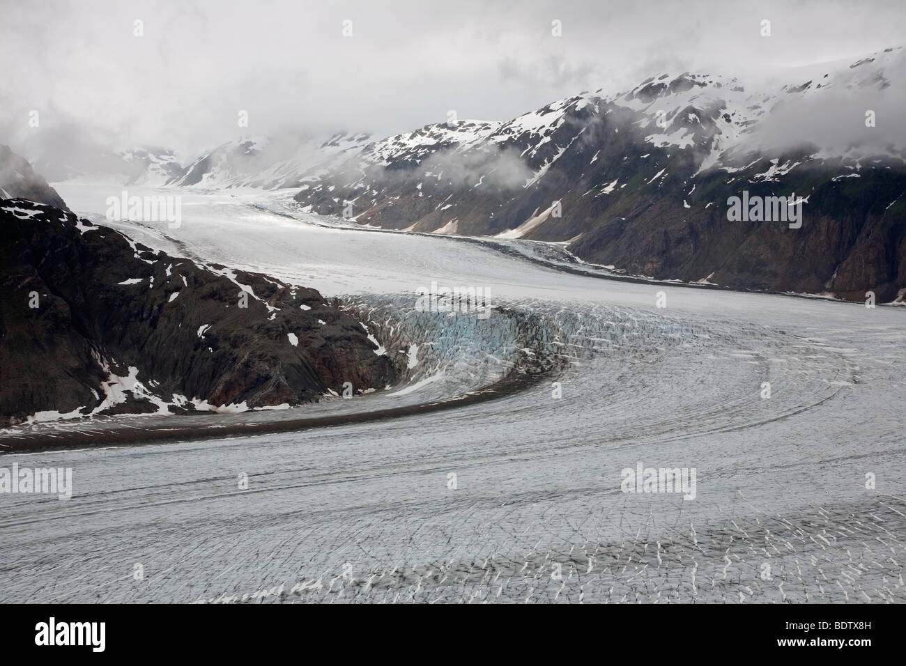Salmon-Gletscher / Salmon-Glacier / British Columbia - Kanada Foto Stock