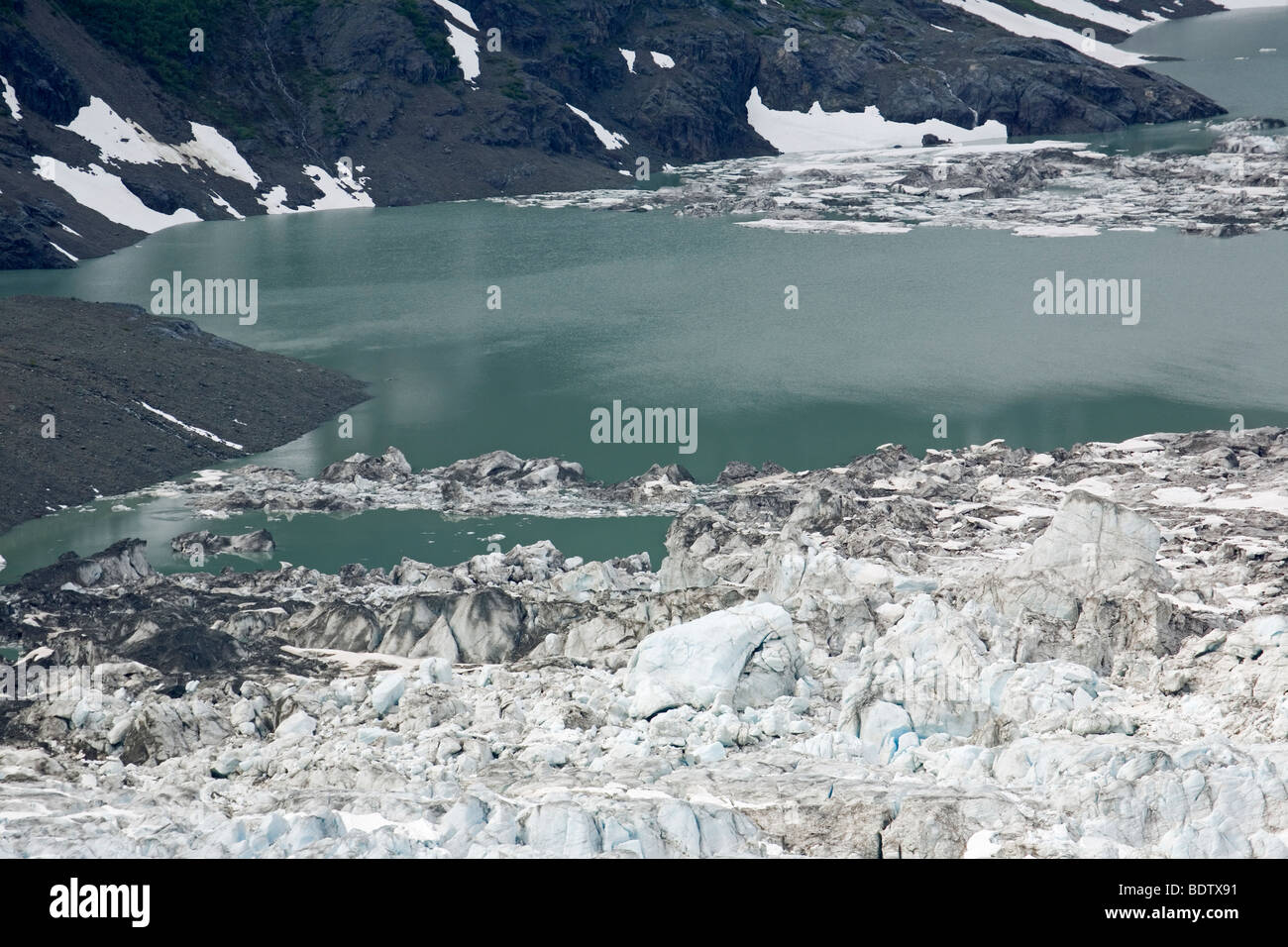 Salmon-Gletscher / Salmon-Glacier / British Columbia - Kanada Foto Stock