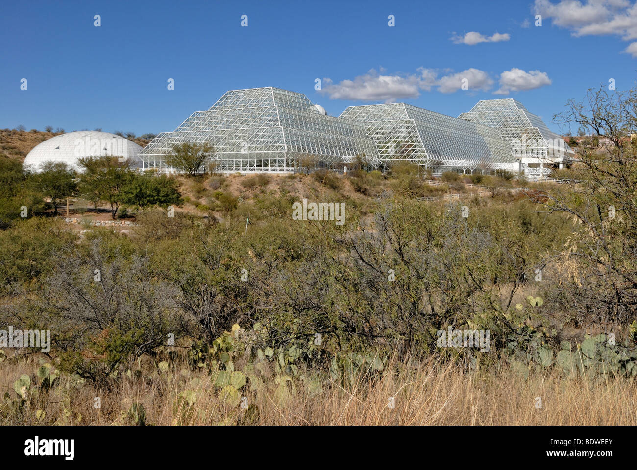 Biosfera 2, scienza e Centro di ricerca, Tucson, Arizona, Stati Uniti d'America Foto Stock