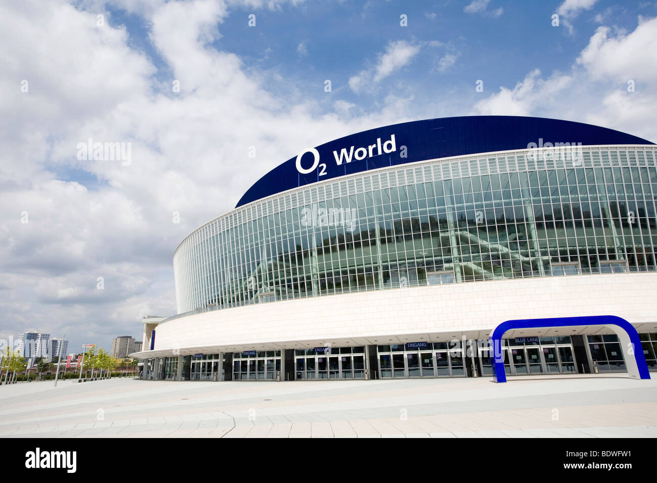 O2 World Arena O2, Berlino, Germania, Europa Foto Stock