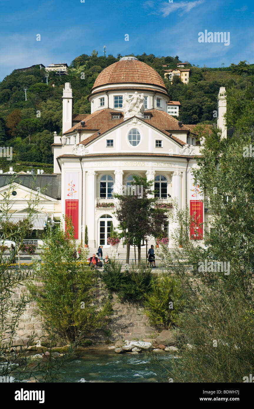 Spa Hotel, Merano, Trentino, Alto Adige, Italia, Europa Foto Stock