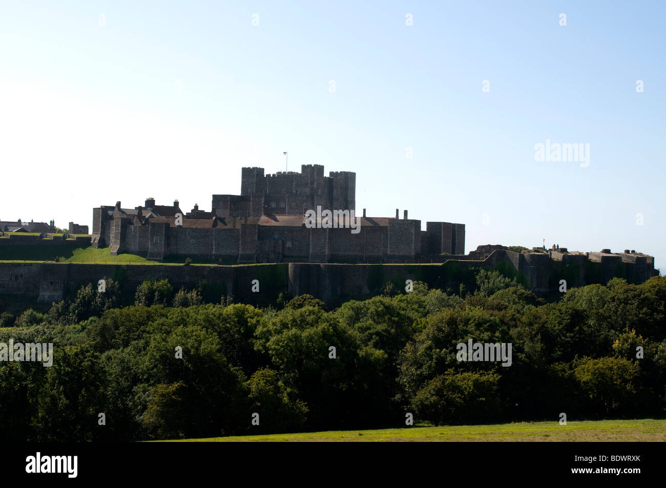 Il castello di Dover nel Kent England Regno Unito Foto Stock