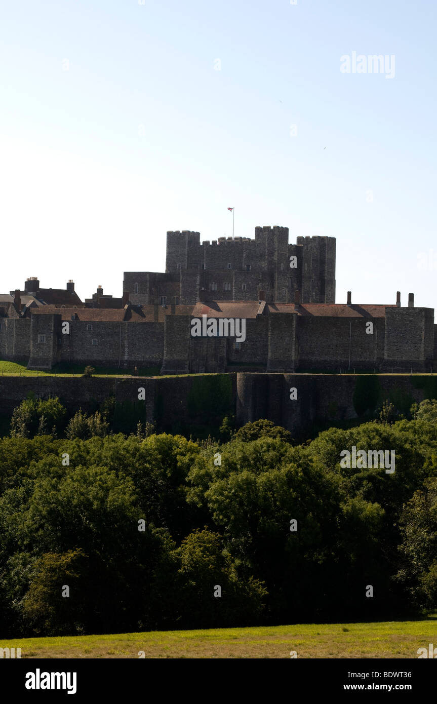 Il castello di Dover nel Kent England Regno Unito Foto Stock