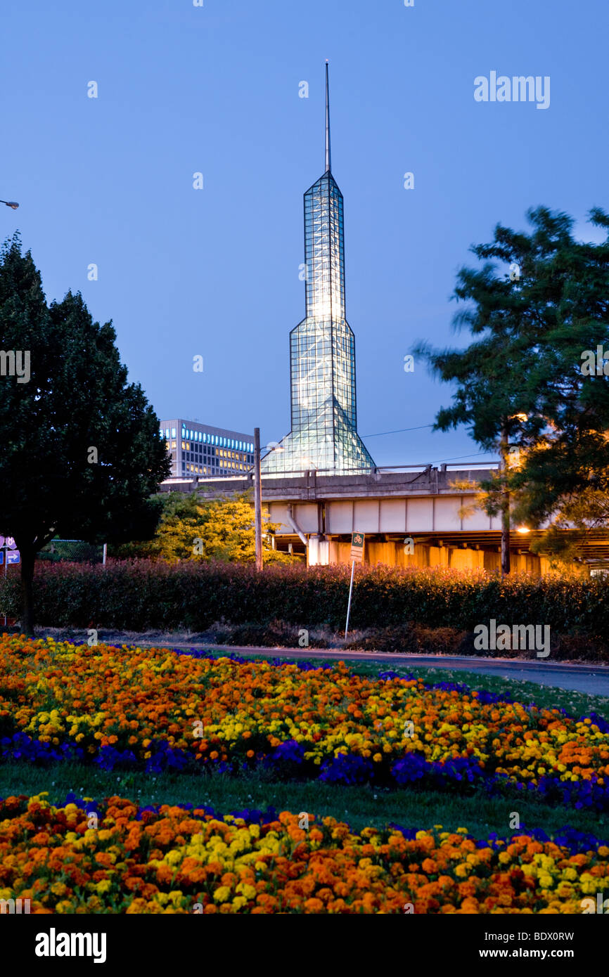 Convention Center di Portland, Oregon Foto Stock