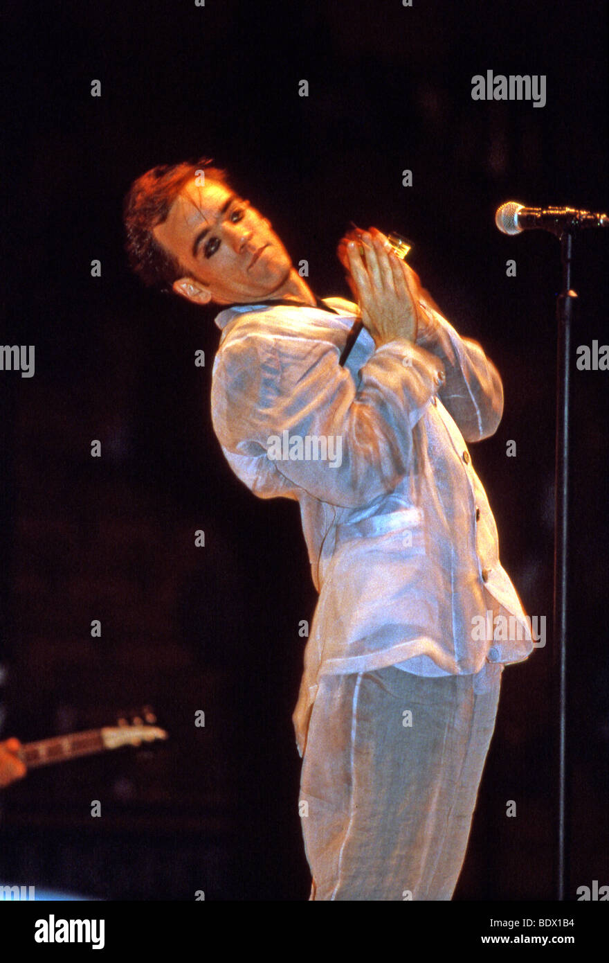 R.E.M - gruppo statunitense con Michael Stipe Foto Stock