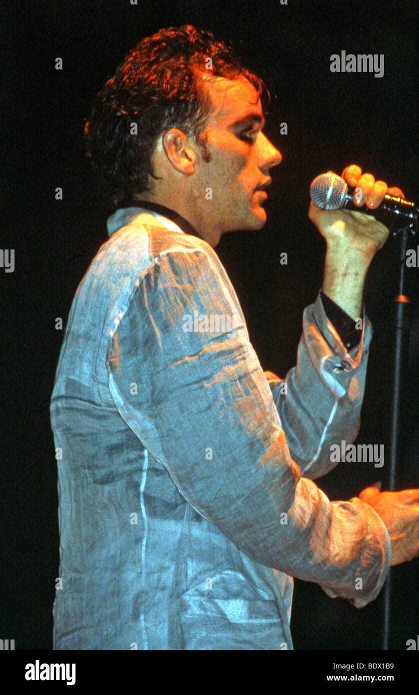 R.E.M - gruppo statunitense con Michael Stipe Foto Stock