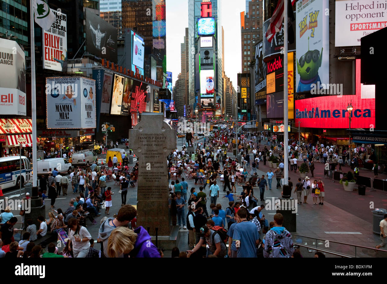 Times Square - New York City Foto Stock